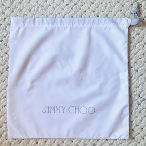 JIMMY CHOO Shoulder Large purse dust bag clutch